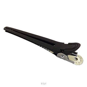 Klipsy Fryzjerskie Metalowo-Plastikowe 8,5cm 12szt
