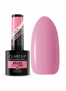 Claresa Brush Easy Gel żel do paznokci w butelce kolor 12 5 ml