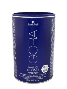 Schwarzkopf Igora Vario Blond Super Plus Rozjaśniacz Niebieski 450 g