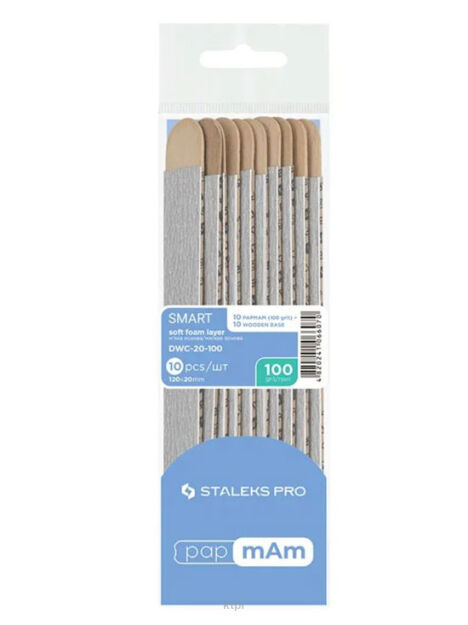 Staleks Nakładki na pilnik miękkie DWC-20-100 10