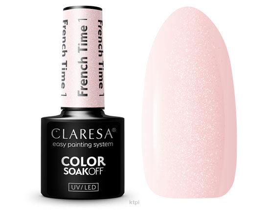 Claresa Lakier Hybrydowy 1 French Time 5 ml