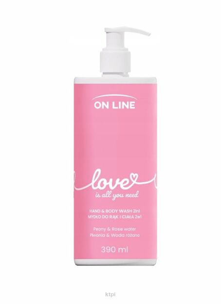 ON LINE Mydło 2W1 Love 390 ml