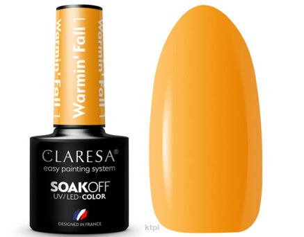 Claresa Lakier Hybrydowy 1 Warmin Fall 5 ml
