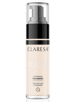 Claresa Doll Up! Podkład Rozświetlający 02 30ml