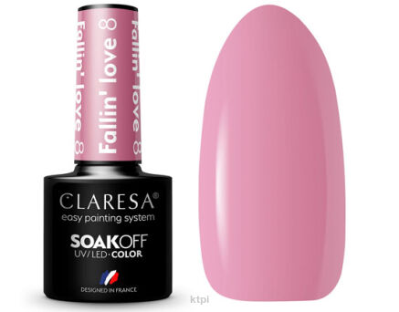 Claresa Lakier Hybrydowy 8 Fallin' Love 5 ml