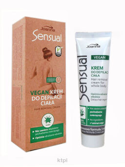 Joanna Sensual Vegan Krem Do Depilacji Ciała 100g