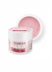 CLARESA Żel Budujący Hard&Easy Glam Pink 45g