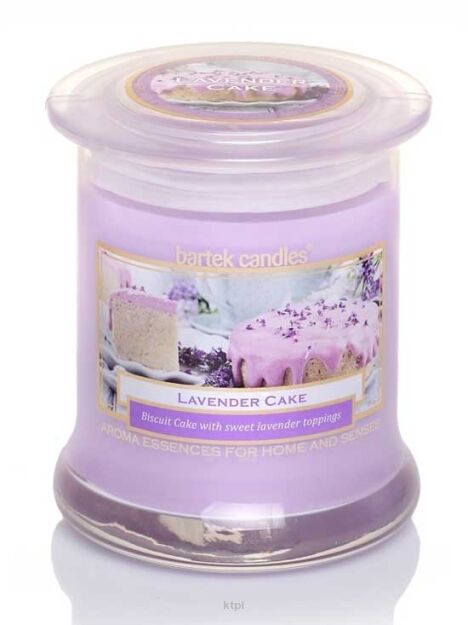 Bartek Candles Lavender Cake Świeca Zapachowa 260 g