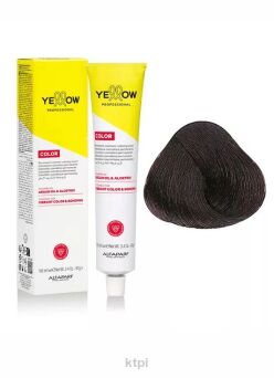 Yellow Professional Alfaparf  Color Permanent farba do włosów KOLOR 5.53 100 ml