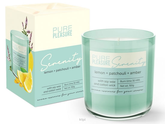 Bartek Candles Pure Pleasure Serenity Świeca Sojowa 150 g