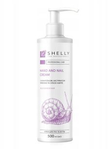 Shelly Krem do Rąk i Paznokci Alantoina, Śluz Ślimaka, Masło Shea 500 ml