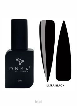 DNKA Gel Polish ultra black lakier żelowy 12g
