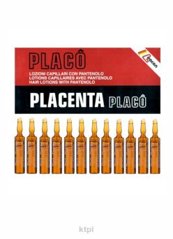 Allwaves Placo Placenta 12 x 10 ml ampułki przeciw wypadaniu włosów
