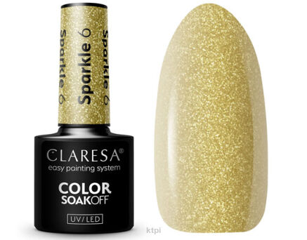 Claresa Lakier Hybrydowy 6 Sparkle 5 ml