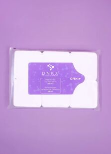 DNKA Perforowane bezpyłowe waciki 5x5cm (200 szt.)