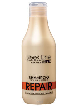Stapiz Sleek Line Szampon Repair Z Jedwabiem 300