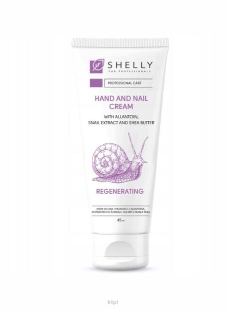 Shelly Krem do Rąk i Paznokci Alantoina Śluz Ślimaka Shea 45 ml