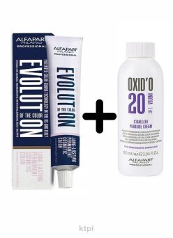 Alfaparf Evolution of the color farba do włosów 8 60ml + Woda 6% 90ml