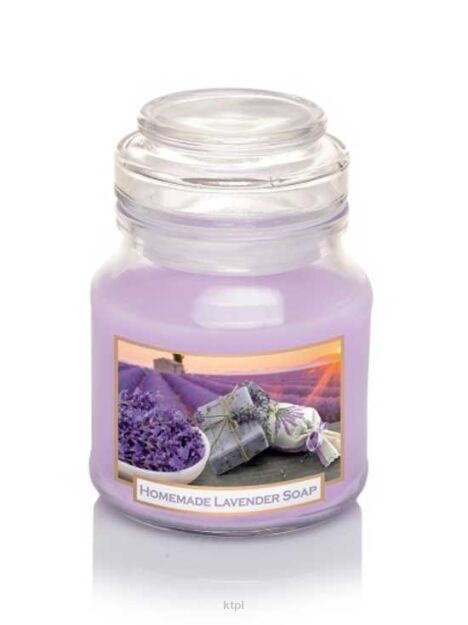 Bartek Candles Lavender Soap Świeca Zapachowa 130 g