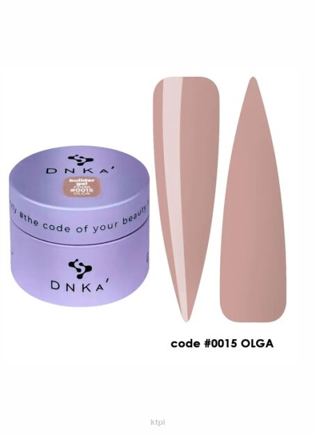 DNKA Żel budujący  kolor 0015 olga 30g