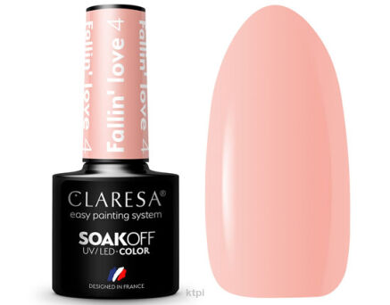 Claresa Lakier Hybrydowy 4 Fallin' Love 5 ml