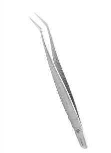 Staleks Pro Expert pęseta do przedłużania rzęs skośna TE-41/9