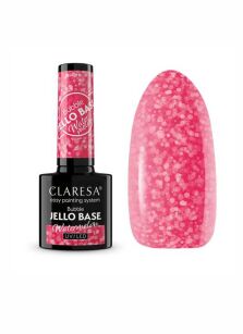 Claresa Rainbow Jello baza hybrydowa Bubble Watermelon  5 g