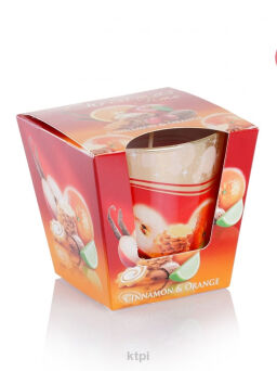 Bartek Candles Świeczka Christmas Time Orange 115g