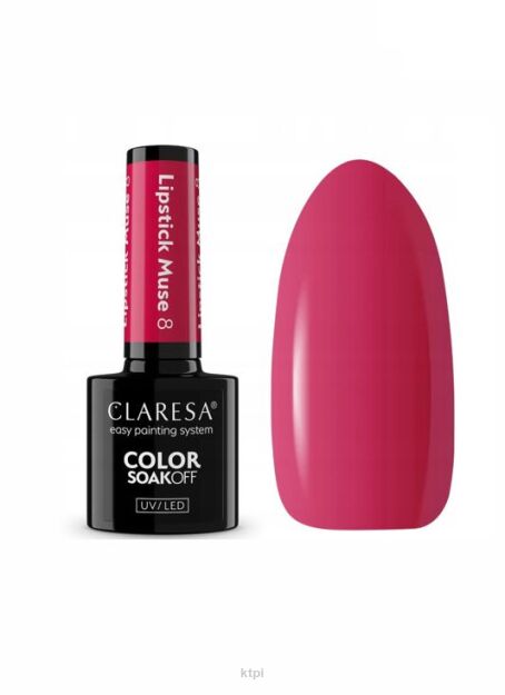 CLARESA Lipstick Muse 8 Lakier Hybrydowy 5 g