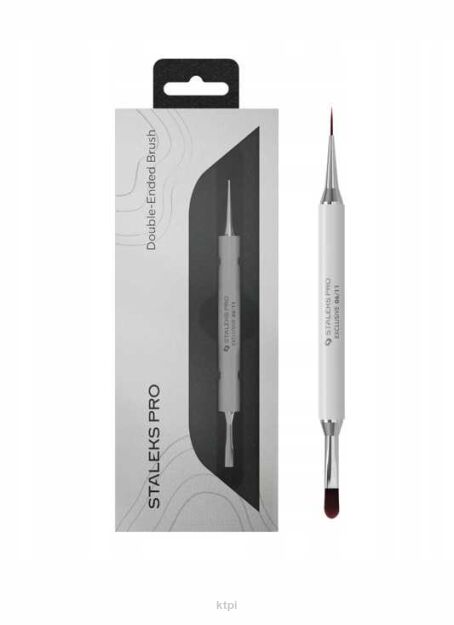 STALEKS Exclusive NBX-06/11 Pędzelek Dwustronny Do Żelu 11 mm i Liner 12 mm