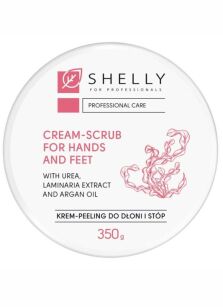 Shelly Krem-Peeling do Stóp z Mocznikiem, Algami i Olejem Arganowym 350 ml