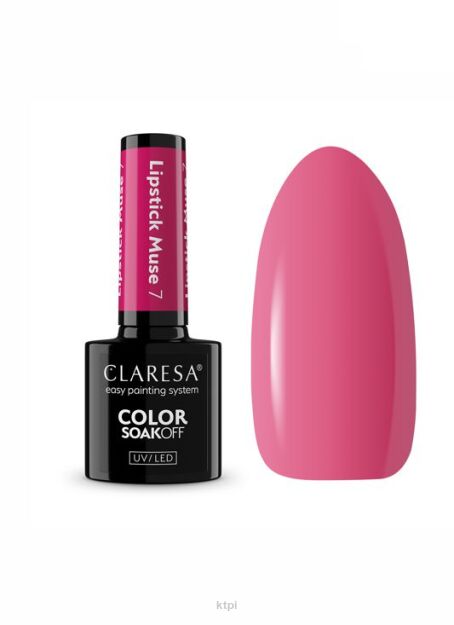 CLARESA Lipstick Muse 7 Lakier Hybrydowy 5 g