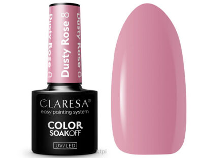 Claresa Lakier Hybrydowy 8 Dusty Rose 5 ml