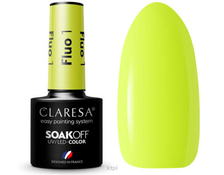 Claresa Lakier Hybrydowy 1 Fluo 5 ml