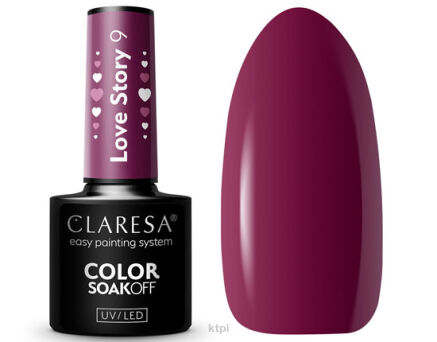 Claresa Lakier Hybrydowy 9 Love Story 5 ml