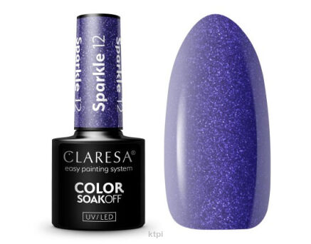 Claresa Lakier Hybrydowy 12 Sparkle 5 ml