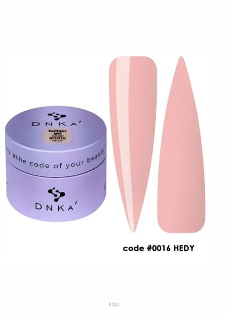 DNKA Żel budujący  kolor 0016 hedy 30g