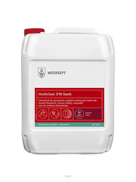 Mediclean Powierzchnie Sanitarne Mc 310 Wiśnia 5l