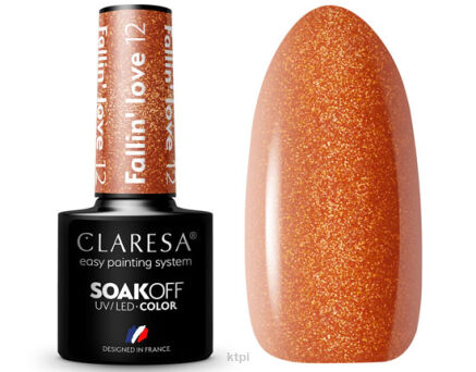 Claresa Lakier Hybrydowy 12 Fallin' Love 5 ml