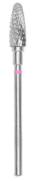Staleks Frez z węglika Płomień czerwony 5/13 mm