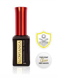 Slowianka Top Gloss Pro White Defense 10g top z filtrem UV