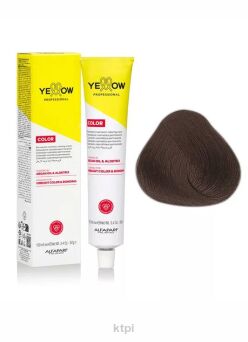Yellow Professional Alfaparf  Color Permanent farba do włosów KOLOR 6.41 100 ml