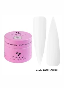 DNKA Builder Gel Żel Budujący do Paznokci Jelly Gel #0001 Clear 15g
