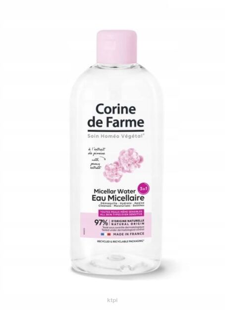 Corine de Farme Oczyszczający Płyn Micelarny 3w1 400 ml