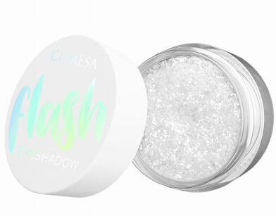 Claresa Flash połyskujący cień do powiek 01 Snow Queen 3 g
