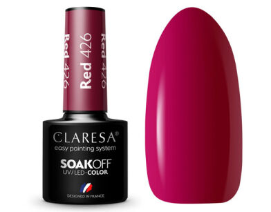 Claresa Lakier Hybrydowy 426 Red 5 ml