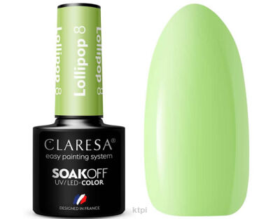 Claresa Lakier Hybrydowy 8 Lolipop 5 ml