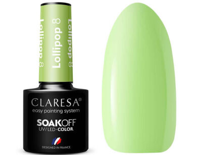 Claresa Lakier Hybrydowy 8 Lolipop 5 ml
