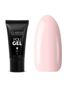 Claresa Poli Gel akrylożel acrygel Pink 30 g