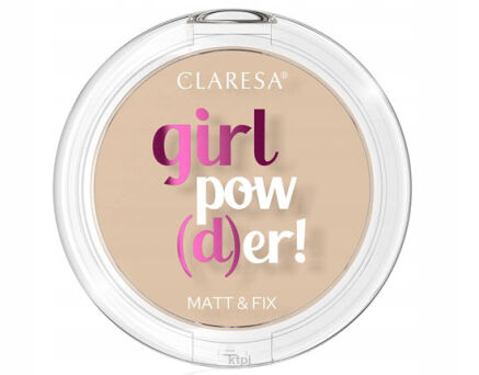 Claresa Girl Pow(d)er Puder prasowany 01 Matt 12 g